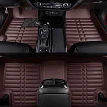 알페온 오토핏 4D 가죽 입체 카매트, 다크브라운, 알페온  / 2011~2015