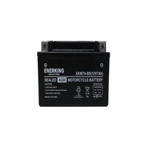 에너킹 오토바이용 배터리 EKM7A-BS(12V 7AH) 엑시브 시티플러스 어드레스 티니 위티 미오 에디 뉴카빙 넥스 비버 와이드에보, 1개
