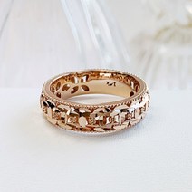 ﻿ 14k 18k ﻿이터너티 컷팅 반지(주문 제작 상품)