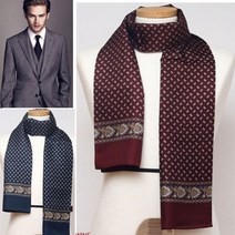 [중년의 품격] 고품격 세련된 패턴 무늬 스카프