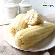 우리가스토리 탱글탱글 냉동 삶은 백찰옥수수 16개 외 백찰 냉동옥수수 삶은옥수수 옥수수 냉동찰옥수수, 백찰옥수수 14개(16~18cm내외)-1봉