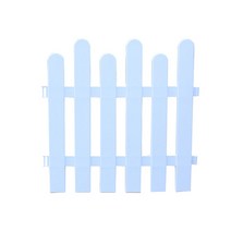 깔끔한 울타리 펜스 원예 화이트 PVC 정원 테라스 휀스 화단 울타리 가림막 담벼락, U