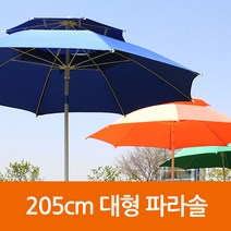 리빙엠 대형 팔각 2층 파라솔 일반형, 대형(205cm) 파라솔-그린