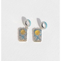 판도라참 스카이 블루 태양 썬 댕글 호환 참 silver925