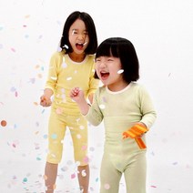 슈크림 7부 봄 가을 배앓이방지 실내복 내복 아기 유아 아동