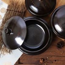 예산도자기 국산 황토옹기방 2호 뚝배기 내열냄비, 상세설명 참조, 01.예산 황토옹기방 2호