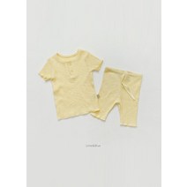[호두스토리] LL.써머실내복(yellow)_라임앤블루
