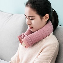 샤오미 JORDAN JUDY U자형 목걸이 실리콘 온수팩 물주머니WD0040, 퍼플