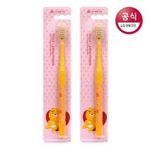 LG생활건강 페리오 카카오 러브라이언 칫솔 2개