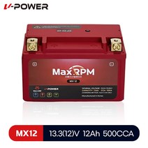 브이파워 배터리 야마하 MT09 리튬 인산철 MX12 유아사 YTZ10S 호환