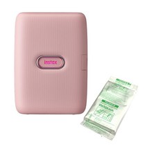 인스탁스 미니 링크 휴대용 포토프린터 + 필름 10p, instax mini Link1(더스키핑크)