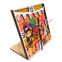 조립시계 diy 우드 시계 만들기 서커스
