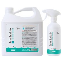 몽블 화장실 청소세제 500ml+4L, 1개, 500ml