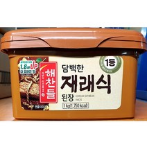재래된장(해찬들 1K)X12/말통세제