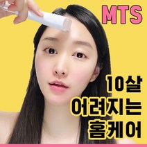 입문자용 허니콕 MTS롤러 홈케어 화장품흡수 뷰티디바이스, 베이직, 교체헤드6개