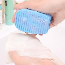 달자샵 1+1 다용도 속옷 양말 휴대용 실리콘 미니 세탁 손빨래판, 2개