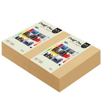 종이문화 프린트프로 칼라복사지 A5 80g No.04 버프 1000매, 1000개