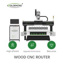 대형 목공 테이블 나무 라우터 1325 1530 2060 Atc 알루미늄 Cnc 절단 밀링 머신 금속 골드, 01 Atc Cnc Wood Machine