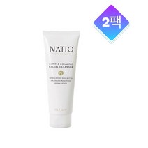 Gentle Foaming Face Cleanser 나티오 젠틀 거품 페이스 클렌져 100g 100g 2팩