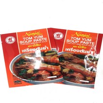 PM 남자이 똠얌꿍 스프 페이스트 35g 1개 태국 톰윤, 단품, 단품