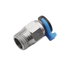 3D프린터부품 보우덴 압출기 V6 V5 J-헤드 핫 엔드 공압 커넥터 OD 4mm PTFE 튜브 퀵 커플러 피팅 3D 프린, 03 PC4-01  With clasp