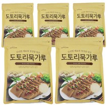 일루몬트 성진식품 도토리묵 가루 500g 도토리 99%, 5개