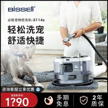 가정용 패브릭 카펫 가죽 스팀 청소기 고성능 카페트 Bisheng 62, 검은 색