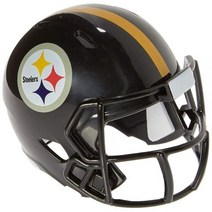피츠버그 스틸러스 NFL 리델 스피드 포켓 프로 마이크로포켓 사이즈미니 풋볼 헬멧