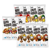로뎀푸드 서울마님 떡마리SET (피자3 불닭2 콘치즈2 꿀호떡2 떡볶이2) 2세트 이상 구매 시 사은품 [MA001], 1세트