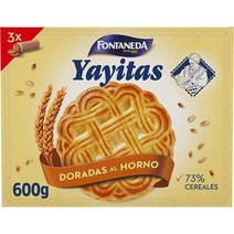 Fontaneda Lu Yayitas Dorado Cookies 폰타네다 루 야이타스 베이크 도라도 쿠키 600g 3팩