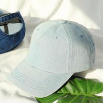 빈티지 청모자 멜빵 코디 남여공용 야구모자 커플모자