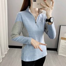 에버유어스 드 벨벳 바닥 셔츠 겨울 양털 여성용 따뜻한 풀오버 티셔츠 야외 플러스 벨벳 빠른 건조 옷 슬림 컬러 매칭 긴 소매