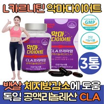 L카르니틴 엘 카르니틴 다이어트 체지방컷팅제/L-carnitine 공액리놀레산 CLA 다이어트음식 단기간 체지방줄이는법 기초대사량 증가 허벅지 종아리 옆구리 뱃살 과체중 추천, 3통