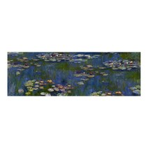모네 [모네]명화 파노라마 캔버스 액자_3:1_수련6(210x70cm), 단일옵션