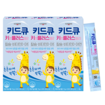 키드큐 키즈플러스 아기 유아 아연 면역력 어린이 종합 영양제 칼슘제, 300g, 2개