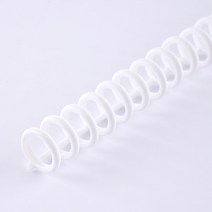 루즈링 12mm 화이트 10개입 30공 루즈리프 바인더링 셀프제본, 단품