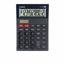 CANON 일반 전자계산기 재무용 AS-120V 블랙