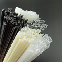 공구 용접봉 특수 가스 플라스틱 용접봉 범퍼 수리 ABS/PP/PVC/PE 용접 스틱 용접 납땜 용품 20CM 50 개, 02 Black PP