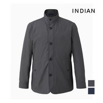인디안 INDIAN 전체우라 단추 사파리 점퍼__MIVKAWF8171