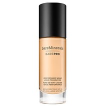 Bareminerals Barepro 퍼포먼스 웨어 리퀴드 파운데이션 Spf 20 페어 01 브랜드: bareMinerals, golden ivory 08, 1 Fl Oz Pack of 1