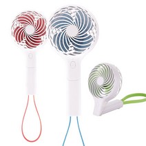 보조배터리 겸용 휴대용 선풍기 SG-2500S, 그린