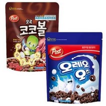 포스트 오레오오즈 850g + 포스트 코코볼1kg 대용량 시리얼, 5세트