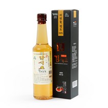 청도 감식초 원액100% 감칠맛 500ml 천연발효 건강 5년자연숙성 마시는식초 몸에좋은 유기산 피로회복 차 감기예방 피부미용 생리활성물질 순하고감향이살아있는 요거트 밥이나찌개, 청도 감식초(500ml)1병