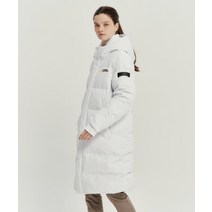NATIONALGEOGRAPHIC N224WDW770 여성 카이만 프로 롱기장 구스 다운 점퍼 WHITE, 095