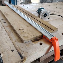 49인치 원형톱 루터 가이드 레일 클램프 엣지 스트레이트 컷 가이드 테이블 커팅가이드 클램핑 공구, 가이드레일