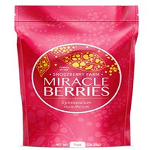 Miracle Berries by Snozzberry Farm | 175 berry halves | Freeze-dried Grown in the USA | Turn Sour S, 1