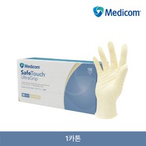메디컴 라텍스 글러브 의료용 요리용 보건용 주방용 장갑 100매, S