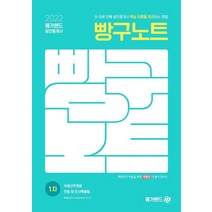 2022 메가랜드 공인중개사 부동산학개론 민법 및 민사특별법 빵구노트(공인중개사 1차)