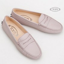 TODS 토즈 고미노 드라이빙 네추럴레더 여성 로퍼 LP