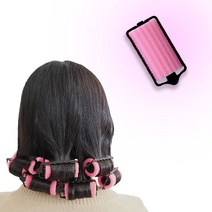 셀프 스펀지 볼륨 웨이브 헤어 롤 구르프 8P DD-11325, 1
